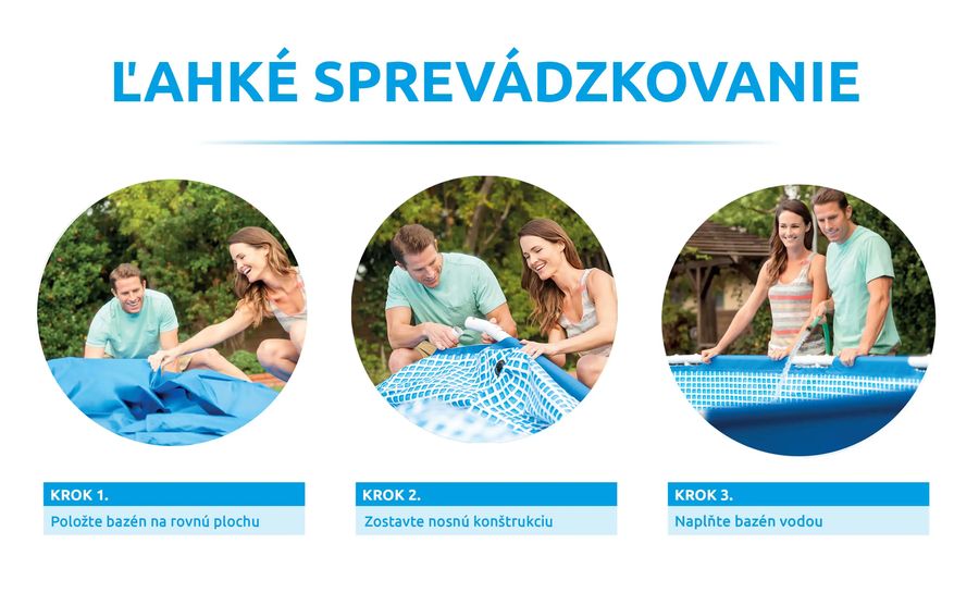 Bazén Florida 3,05x0,76 m bez príslušenstva - motív BEACHSIDE