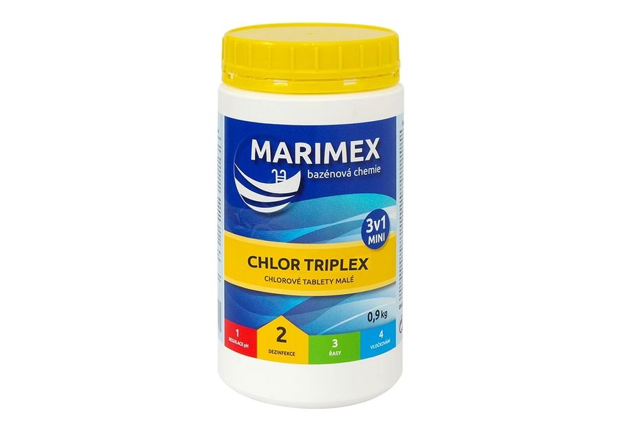 Chlor Triplex MINI 3v1 0,9 kg
