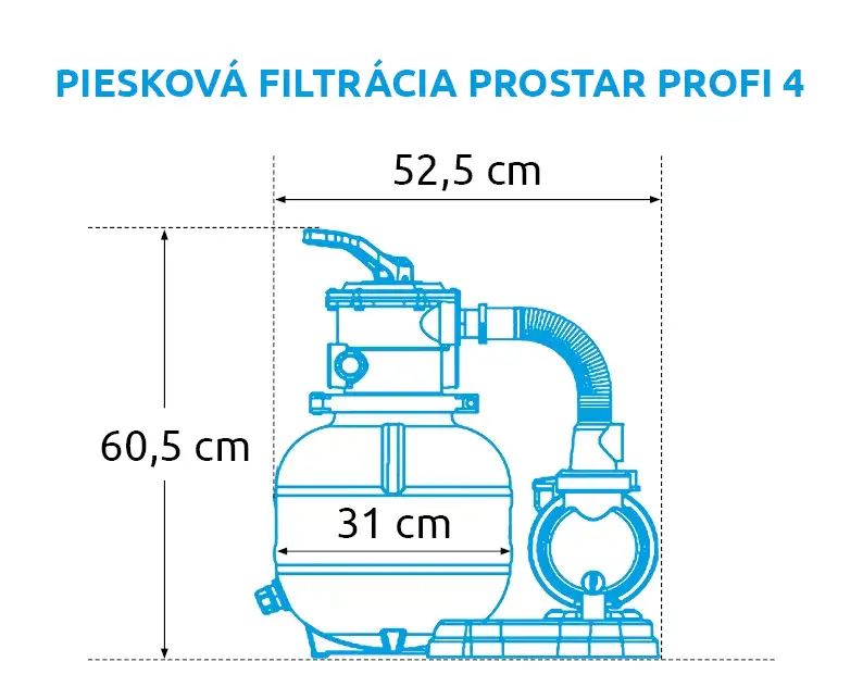 10600022 BlackStar Filtrácia piesková 4m3/h