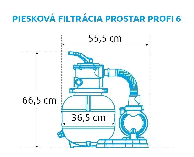 10600023 BlackStar Filtrácia piesková 6m3/h