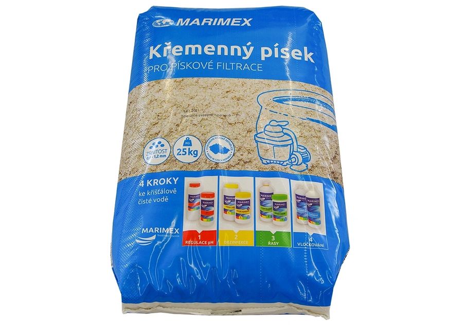 Filtračný piesok - 6 x 25 kg