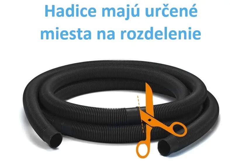 Hadica v balení Ø 5/4" (32 mm) - 5 m (čierna)