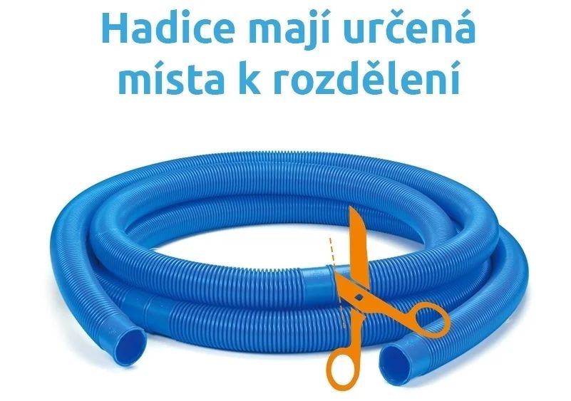 Hadica v balení Ø 6/4" (38 mm) - 5 m (modrá)