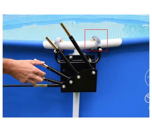Gumový návlek na závesný hák na zastrešenie Pool House Control