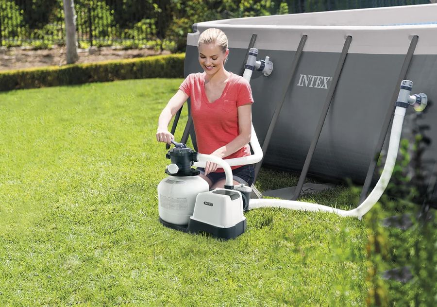 Piesková filtrácia Intex QX2600 so solinátorom
