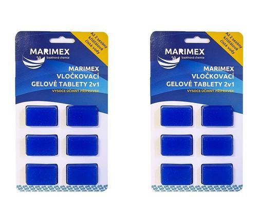 Výhodná sada gélových vločkovacích tabliet 2v1