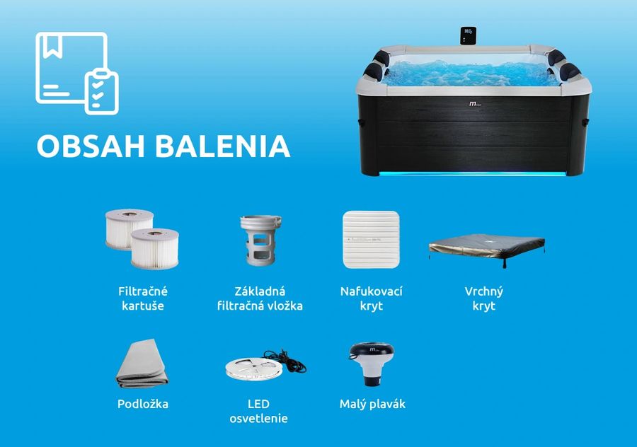 Vírivý bazén MSPA Oslo F-OS063W