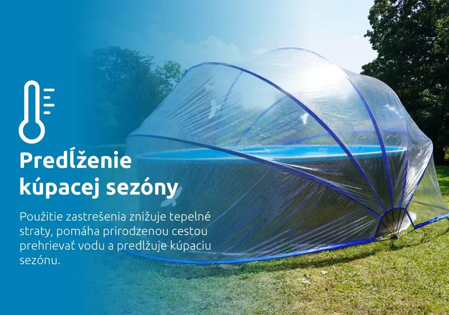 Zastrešenie Pool House Cabrio - 5,50 m